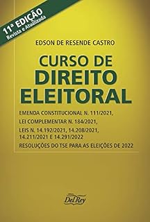 Livro Curso de Direito Eleitoral