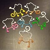 Tie Dye Monkey Bama Bandz 24 Pack - Glow in the Dark