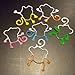 Tie Dye Monkey Bama Bandz 24 Pack - Glow in the Dark
