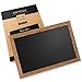 ARTEZA 20 x 30 Inch Magnetic Chalkboard for Walls, Easy to Mount, Rustic Pine Wood Frame, Black Chalk Board Sign, Office Supplies for Kitchens, Cafes, Stores & Special Events