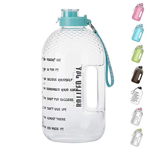 BOTTLED JOY 1 Gallon Water Bottle, BPA Free Large Water Bottle