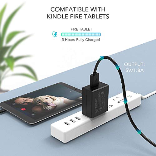 2 Charger+AGPTEK+Adapter+Compatible+Paperwhite