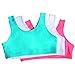 Fruit of the Loom Big Girls' Cotton Built-Up Stretch Sports Bra
