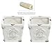 Set of 2 Mini Ceramic Planter Pots - MyGift®