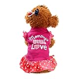 Puppy Clothes,Neartime Small Dog Cat Pet Dress Fly Sleeve Dress for Pet