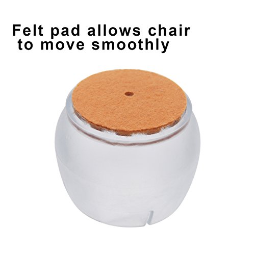 MelonBoat Chair Leg Feet Wood Floor Protectors Set ...