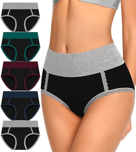 DUKAWA Women Cotton Briefs Panties