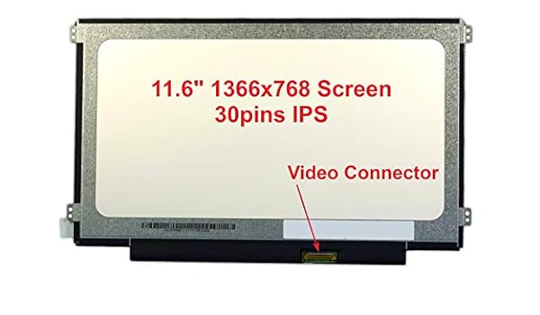 Computers Accessories Fullcom New Screen For Dell Chromebook 11 3180 11 6 Hd Wxga Edp Slim Hd Led Lcd Replacement Lcd Screen Display Ips Electronics Newid Com Sg