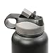 Shutbull Straw Cap Lid Fits On Wide Mouth Lid all Insulated Bottle, 1 Straw incl, Multi-compatible with Standard Flask Wide Mouth Size Stainless Steel Water Bottles