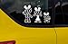 Chroma 5381 Mickey Mouse Ears Family Decal Kit