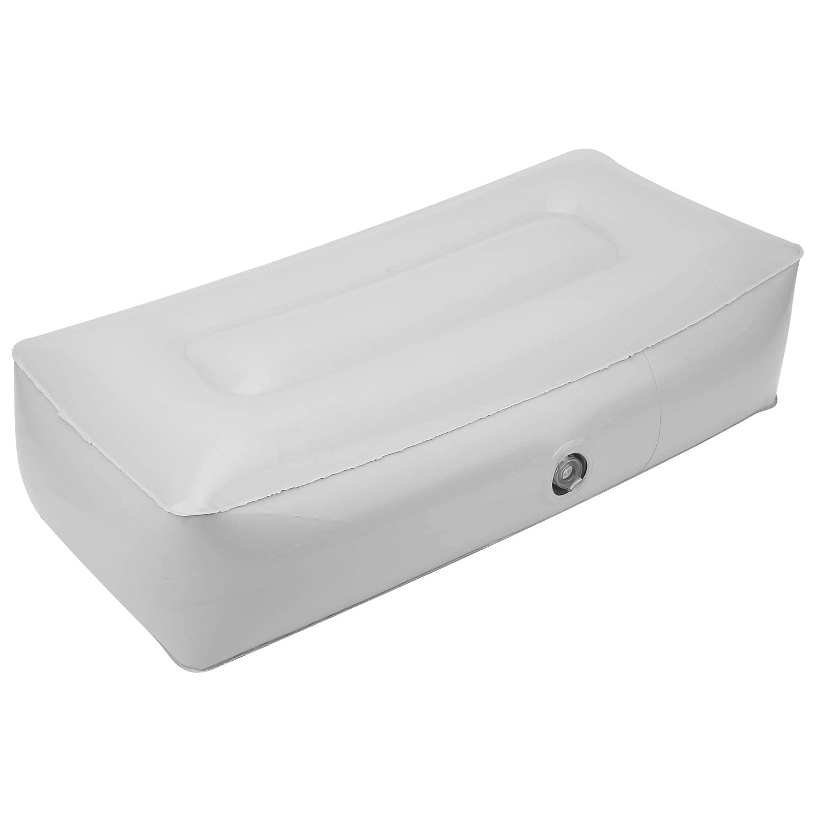 Alomejor Air Inflatable Seat Cushion for Kayak Canoe Fishing Boat Soft PVC Moisture‑Proof Seat Cushion for Outdoor Camping