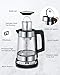 Electric Kettle,Homever 1.7L Glass Electric Tea kettle with Strainer,Cordless Kettle with Temperature Control,Auto Shut-Off and Boil-Dry Protection