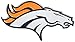 FANMATS 60454 - NFL - Denver Broncos Embossed Color Emblem | Bronco Head Primary Logo