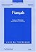 Français : textes et méthodes, BTS, professeur by
