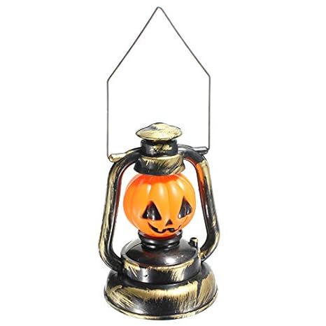 Solmore Pumpkin & Skull Hand Lamp Laughter Lantern Light for Halloween Decoration Gift 1