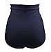 AAMILIFE Women's Vintage Swim Short High Waist Ruched Bikini Bottom