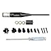 Micnaron Red Laser BoreSighter Bore Sight Kit for .177 to .50 Caliber Rifle Scope Handgun Red Dot Boresight Kit Set Tools Accessory with Rotary Switch -0.177 0.22 to 0.50 Bore Sight Set