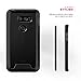 Zizo ION Series compatible with LG V30 Case Military Grade Drop Tested with Tempered Glass Screen Protector LG V35 ThinQ Case BLACK SMOKE