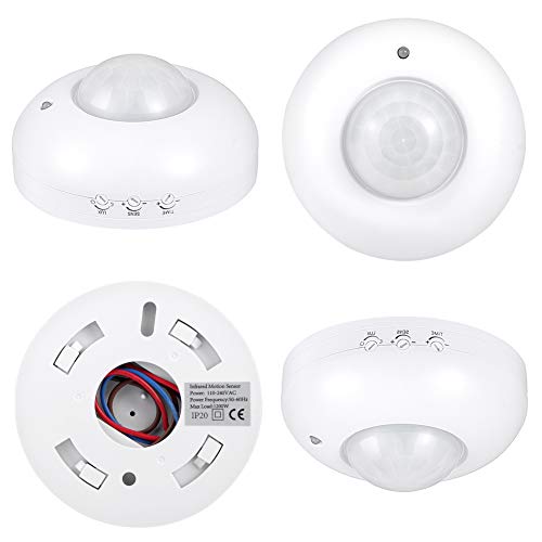 Motion Detector Switch, 110240V 360 Degree Ceiling Occupancy Movement