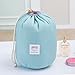 Tancendes Waterproof Travel Bag Makeup bag Cosmetic Bag Travel Kit Organizer Bathroom Storage Cosmetic Bag Carry Case Toiletry Bag Multifunctional bucket toiletry bag Green