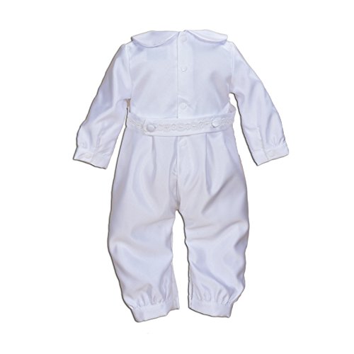 Cinda Baby jongens satijn doopset met hoed en slabbetje - Image 4