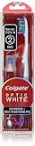 Colgate Optic White Toothbrush Plus Whitening Pen, Compact Head Medium