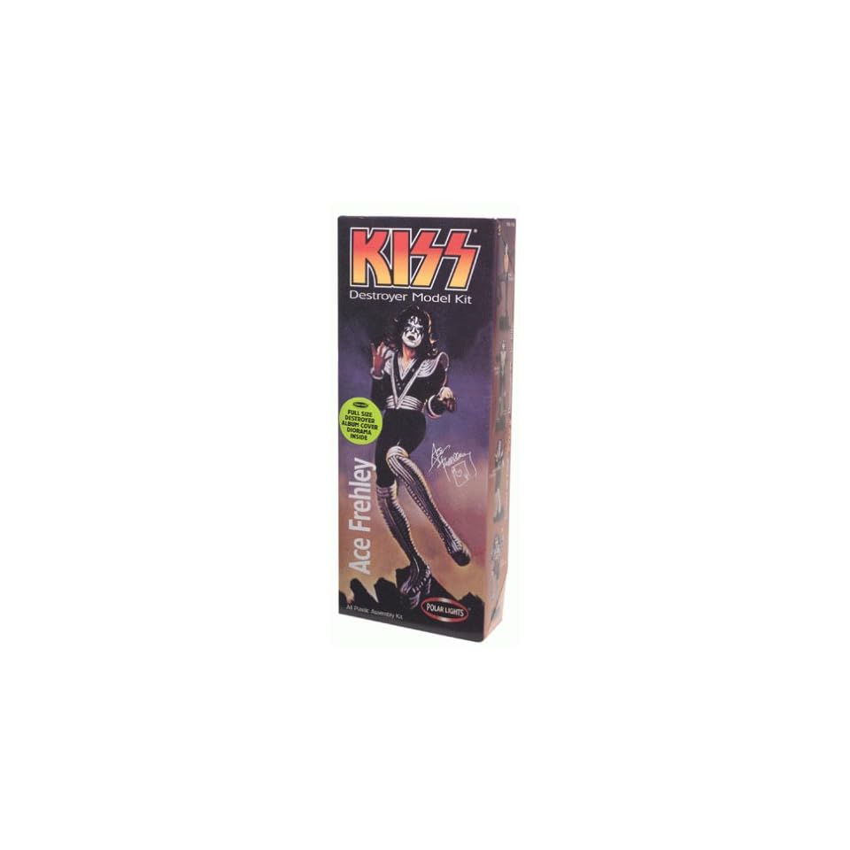 Playing Manits 1998 Polar Lights KISS destroyer Model Kit Peter Criss