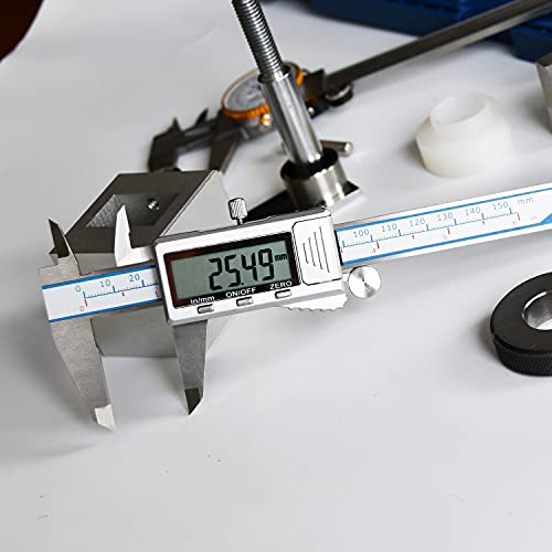Digital Calipers, DITRON Electronic Caliper, 6 Inch, Micrometer