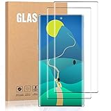 LasGame Galaxy Note 10 Plus Screen Protector Tempered Glass,[2-Pack][Anti-Fingerprint][No-Bubble][Scratch-Resistant] Glass Screen Protector for Samsung Galaxy Note 10 Plus