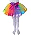 belababy Girls Tutu Rainbow Ruffle Skirt for Baby Dress Up