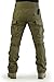 ZAPT Tactical Pants with Knee Pads Airsoft Camping Hiking Hunting BDU Ripstop Combat Pants 13 Kinds Army Camo Uniform Military Trousers (Coyote Brown, L36)