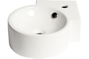 ALFI Brand ABC121 Bathroom Sink, White