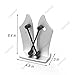 Knife Sharpener, Knife Edge Sharpener for Kitchen, Hone,Sharpens, Beveled, Polishes Dull, Serrated, Standard Blades & Chef's Knives, As Shown On TV By LaBold