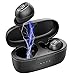 Wireless Earbuds,Bluetooth Headphones 5.0 Deep Bass HiFi Stereo Sound Earphones 16H Playtime with Charging Case and Built in Mic for Sports Running (Black)