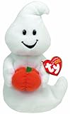 Ty Beanie Baby Spooky Ghost with Pumpkin