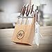 7-Piece Kitchen Knife Block Set