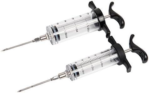Meat Marinade Injecter Turkey Poultry Flavor Used For Kitchen Tool, Set Of 2