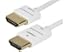 Monoprice Ultra Slim Series 6ft 10.2Gbps High Performance HDMI&reg; Cable w/ RedMere&reg; Technology Supports Ethernet, 3D, 4K and Audio Return - White