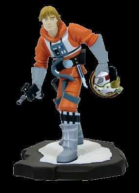 gentle giant Star Wars: Animated Luke Skywalker X-Wing Pilot Maquette