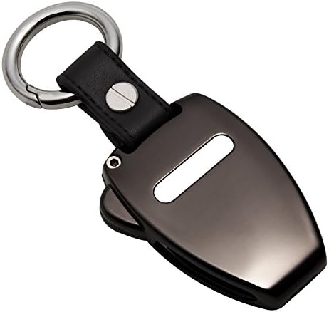 Airau Remote Control Key Fob Cover Hard Alloy Protective Case Shell Cover for Jeep Wrangler JK 2008-2017/Compass 2008-2015/Patriot 2011-2015