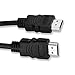 ZOSI 4K 6 Feet 2M HDMI Cable, 1080P High-Speed Compatible for BLURAY 3D DVR PS3 HDTV LCD HD TV,UHD TV,Blu-ray,Xbox,PS4,PS3,PC,Fire TV
