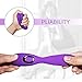 Liwez U-Shaped Electronic Couple Love Stimulation Promote Toys Multi-Speed Bed Sport Self-Amusement Tool Rechargeable Silicone(Purple)