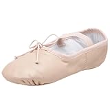 Dance Class B401 Leather One Piece Ballet (Little Kid/Big Kid),Pink,3 M US Little Kid