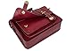 EOSUSI Women's Faux Leather Briefcases Messenger Bag Ladies Handbags, Red