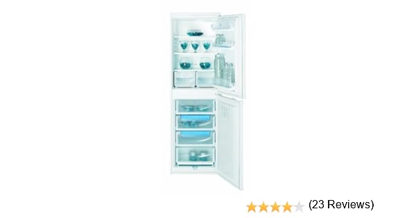 Indesit CAA 55 - Frigorífico Combi Caa55 Con Bandejas De Cristal ...