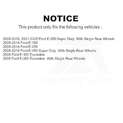 Front Disc Brake Rotors And Hub Assembly Pair For