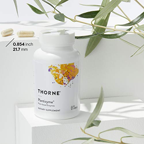 Thorne Plantizyme PlantBased Enzyme Complex for Vegetarian Digestive Support 90 Capsules
