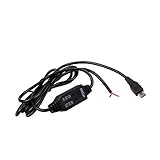 Hard Wire Charger Cord Cable Universal Micro USB Meters DC 12V to 5V Power Inverter Converter Regulator Kit for Car GPS Tablet Android DVR Camcorder Recorder by HitCar