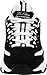 Skechers Sport Women's D'Lites Lace-Up Sneaker, Black/White, 6.5 M US