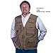 Outdoor Fly Fishing Vest with 16 Pockets. Breathable active wear Jacket for Fishing, Photography, Sports, Hiking, Cycling and Hunting. Lightweight Mesh Fabric - great to hold all your Gear!